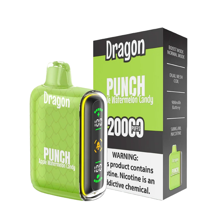 Dragon Disposable (20K Puff) Apple Watermelon Candy