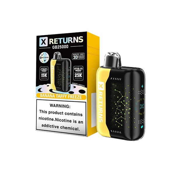 X Returns GB25000 Banana Taffy Freeze