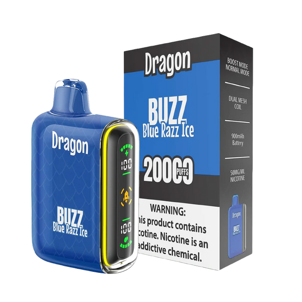 Dragon Disposable (20K Puff) Blue Razz Ice