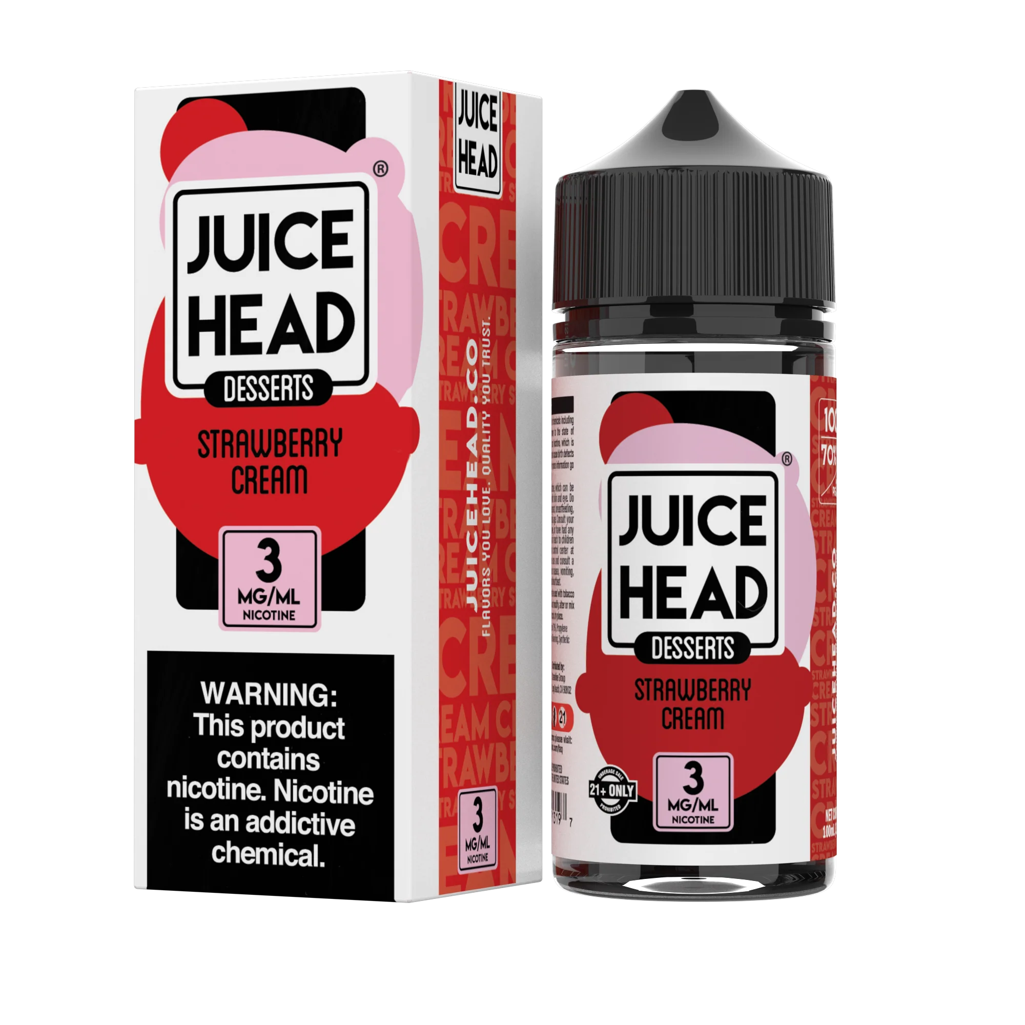 JUICE HEAD  Desserts Strawberry Cream