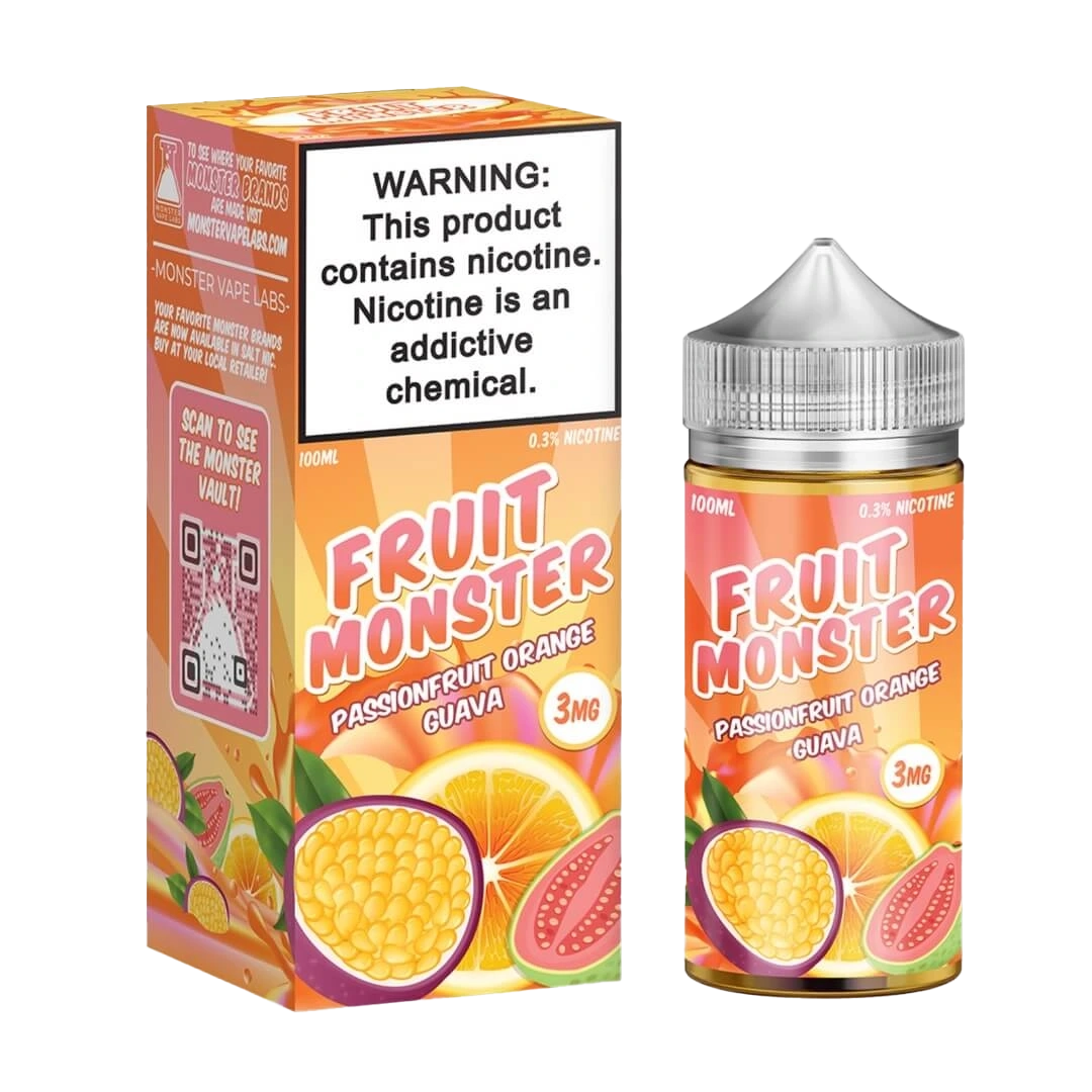 Fruit Monster Freebase Passionfruit Orange Guava