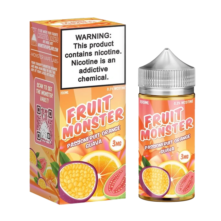 Fruit Monster Freebase Passionfruit Orange Guava