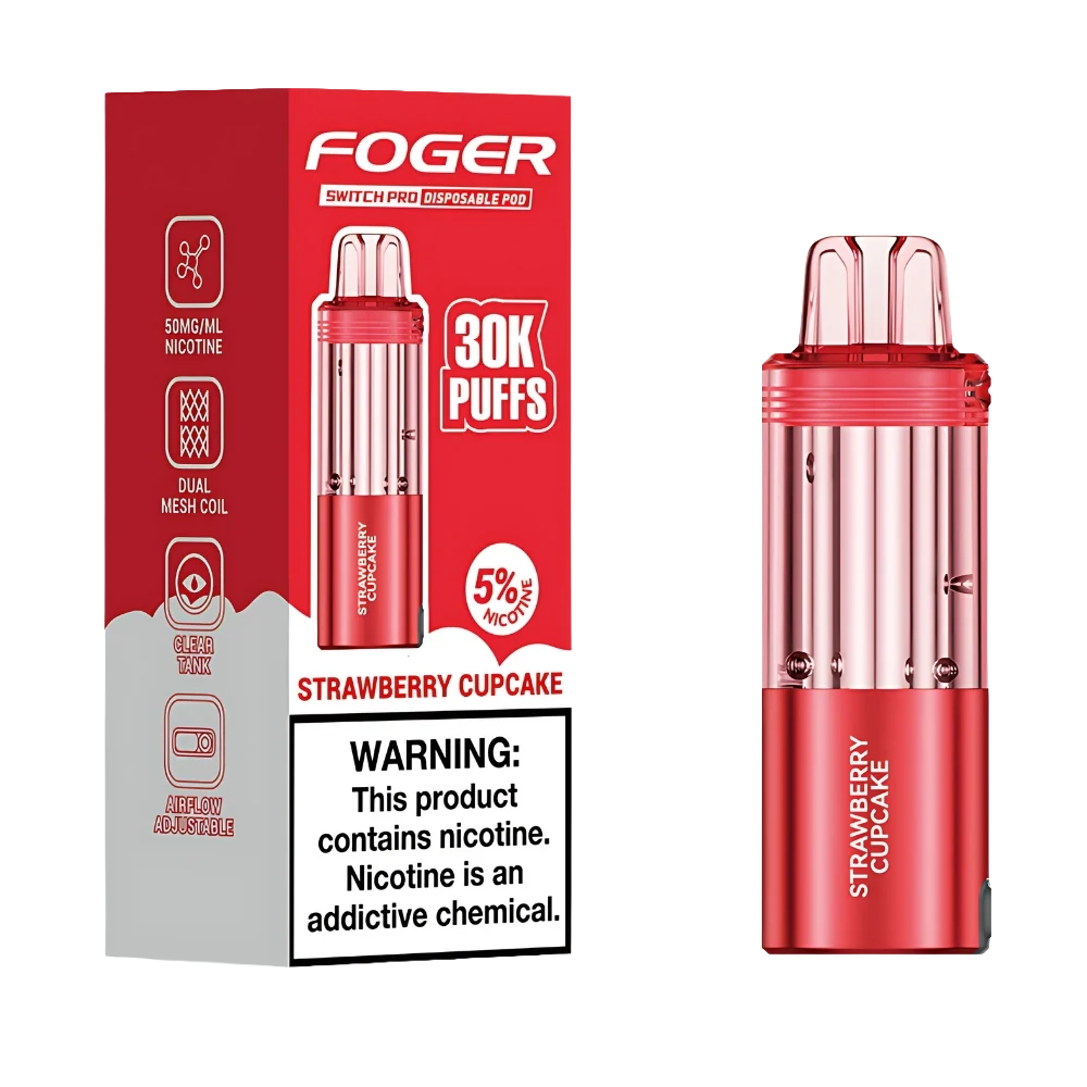Foger Switch Pro Pod Strawberry Cupcake