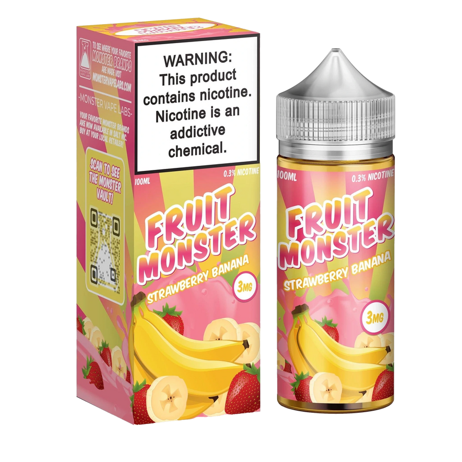 Fruit Monster Freebase Strawberry Banana