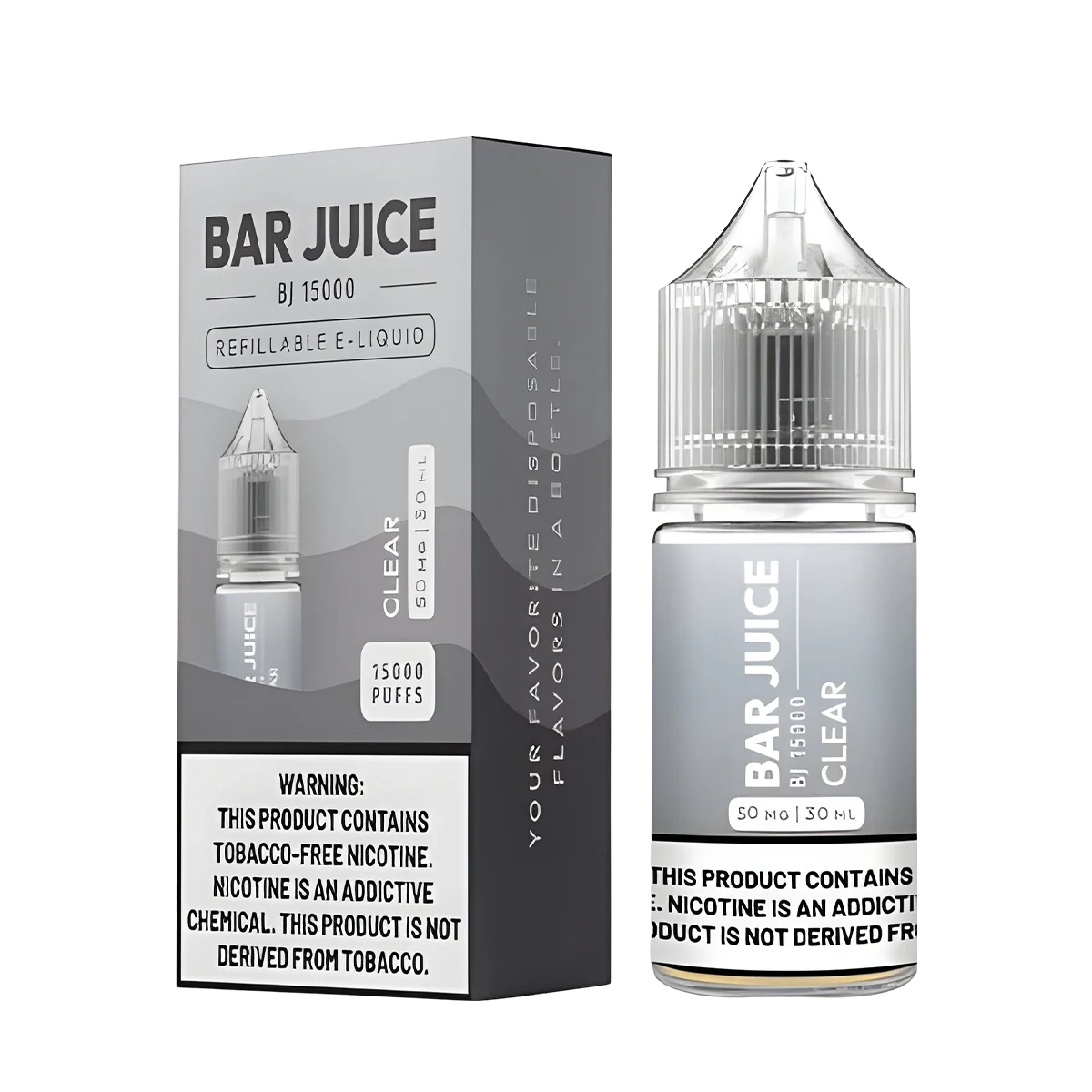 Bar Juice Salt Series Clear 50mg (30 mL)