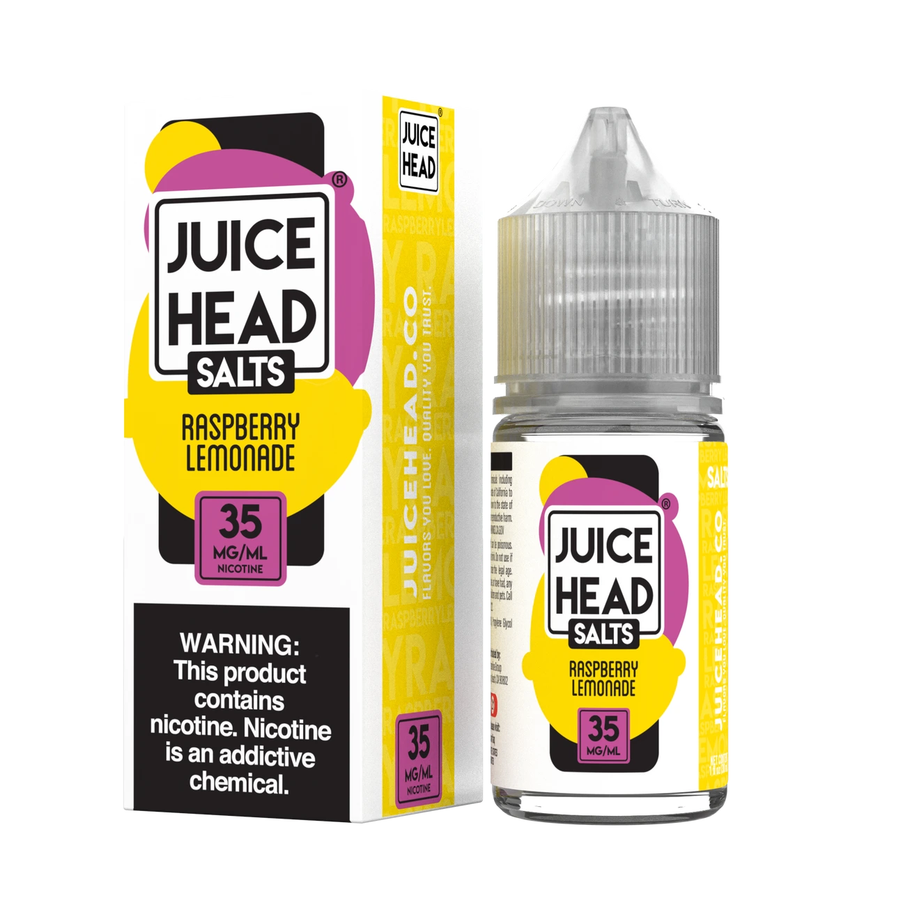 Juice Head Nic Salt raspberry lemonade 35mg